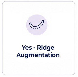 Yes Need Ridge Augmentation To My Gums